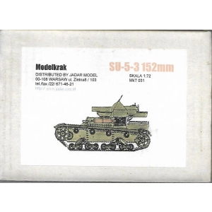 Modelkrak MkT031 - SU-5-3 152 mm
