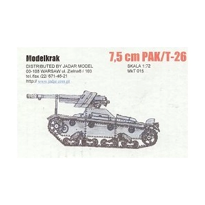 Modelkrak MkT015 - PzKpfw. T-26/r/