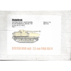 Modelkrak MkT019 - Steyer RSO mit 7,5 cm PAK 40/4