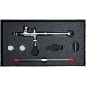 Aerograf 0,2 0,3 0,5 mm otwarty zbiorniczek 2ml