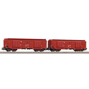 Piko 58376-3 - Zestaw 2 wagonów krytych ep.IV PKP Cargo