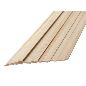 Listwa sosnowa 8x8x1000 mm