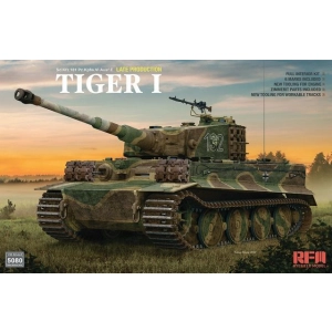 Rye Field Model RFM5080 - Tiger I Late Production Zimmerit & Full Interior