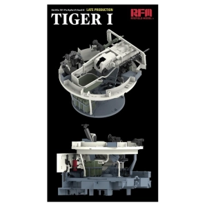 Rye Field Model RFM5080 - Tiger I Late Production Zimmerit & Full Interior