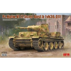 RFM 5036 - Pz.Kpfw.VI (7,5cm) Ausf.B (VK36.01) w/ workable track links