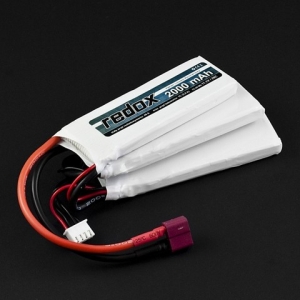 pakiet LiPo ASG 2000mAh/11,1V (20C) rozdzielony (1+1+1)
