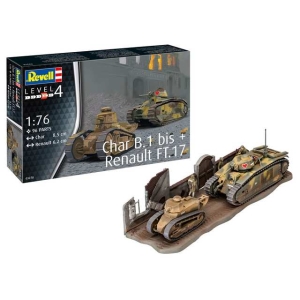 Revell 03278 - Char. B.1 bis & Renault FT.17