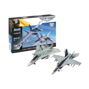 Revell 05677 - Maverick's F-14D Tomcat & F/A-18E Super Hornet Gift Set - Top Gun Movies