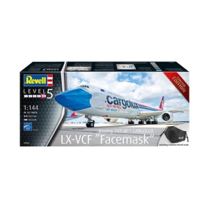 Revell 03836 - Boeing 747-8F CARGOLUX LX-VCF "Facemask"