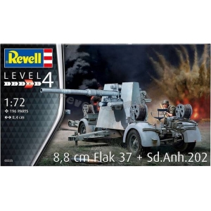 Revell 03325 - 8,8 cm Flak 37 + Sd.Anh.202