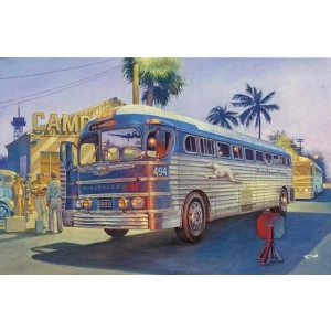 Roden 816 - GMC PD3751 SilverSide Greyhound Lines