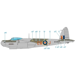 Special Hobby 72508 - DH. Mosquito NF Mk.XXX 