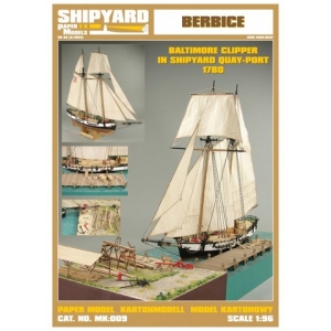 Shipyard 009 - Berbice Kliper Baltimorski z 1780 roku