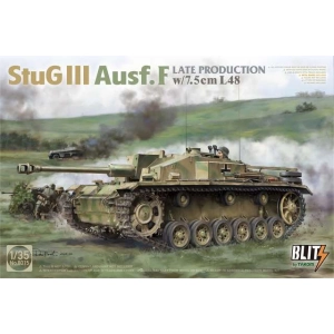 Takom 8015 - StuG III Ausf.F LATE PRODUCTION w/7.5cm