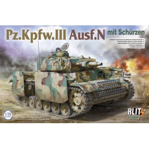Takom 8005 - Pz.Kpfw.III Ausf.N mit schürzen