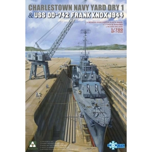 Takom SP-7058 - Charlestown Navy Yard DRY 1 & USS DD-742 Frank Knox 1944