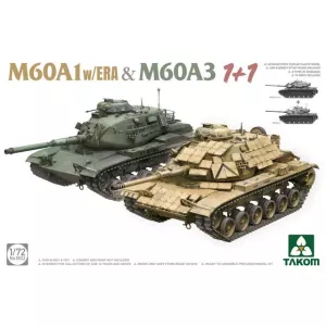 Takom 5022 -  M60A1w/ERA & M60A3 1+1