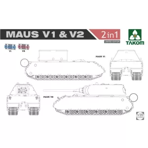 TAKOM 2050X - Maus V1 & V2  2 in 1 (Limited Edition)