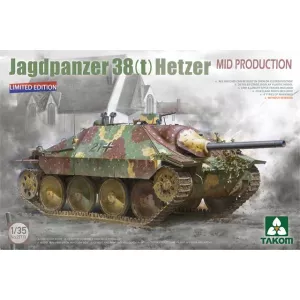 Takom 2171X - Jagdpanzer 38(t) Hetzer MID PRODUCTION          (LIMITED EDITION)