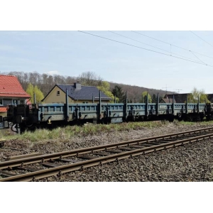 Trix 15487 - Wagon platforma 4 osiowa Res PKP Cargo