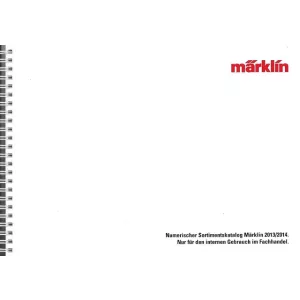 Marklin katalog 2013/2014