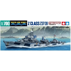 Tamiya 31908 - Destroyer Z Class Z37-39 Project Barbara x2