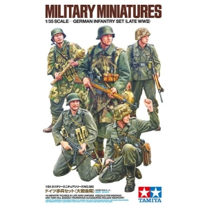 Tamiya 35382 - German Infantry Set (Late WWII)