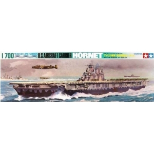 Tamiya 77510 - U.S. Aircraft Carrier Hornet CV-8 Water line series