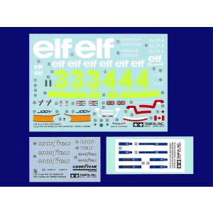 Tamiya 20058 - Tyrrell P34 Six Wheeler 1976 Japan GP (w/Photo-Etched Parts)