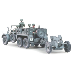 Tamiya 35259 - Krupp Protze 1ton (6X4) Kfz.69 Towing Truck w/3.7cm Pak