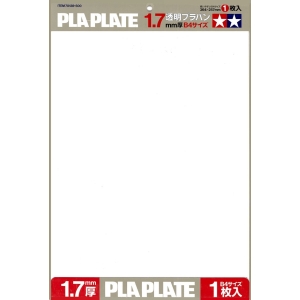 Tamiya 70128 - Płyta polistyrenowa Pla-Plate 1,7 mm clear (B4)
