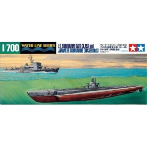 Tamiya 31903 - US Submarine + Japanese Chaser