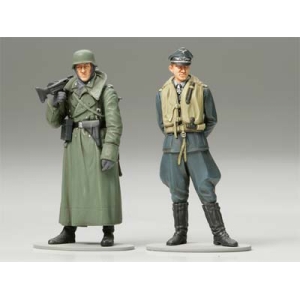 Tamiya 89641 - German machine gunner + ace pilot