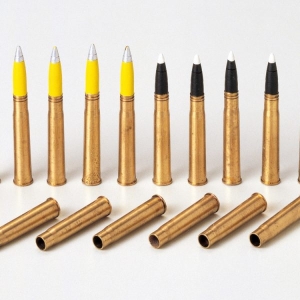 Tamiya 35189 - Tiger I Brass 88mm Projectiles