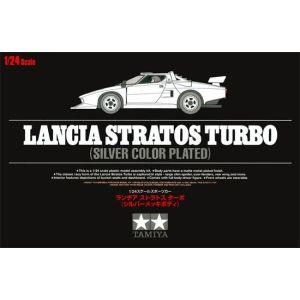 Tamiya 25418 - Lancia Stratos Turbo (Silver Color Plated)