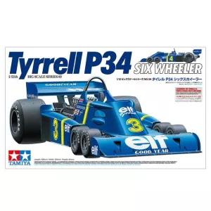 Tamiya 12036 - Tyrrell P34 Six Wheeler - with Photo Etched Parts