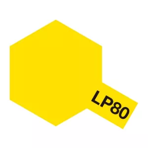 Tamiya 82180 - LP-80 Flat yellow 10ml