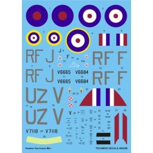Techmod 48025 - Hawker Hurricane Mk I