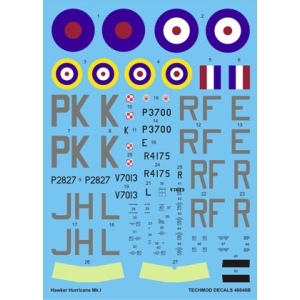 Techmod 48046 - Hawker Hurricane Mk I