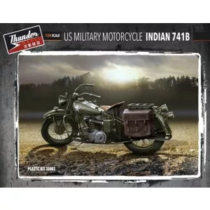 Thunder Model 35003 - US Military Motorcycle Indian 741B