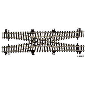 Tillig 83211 - Rozjazd krzyżowy podwójny 15°