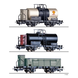 Tillig 70051 - Zestaw 3 wagonów ep.II Debrecen, PKP i CFR