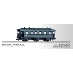 Tillig 16047 - Wagon osobowy kl.3 Ciy ep.III PKP