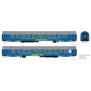 Tillig 502250 - Wagon sypialny WARS  Y (Görlitz 77) ep. IVb PKP