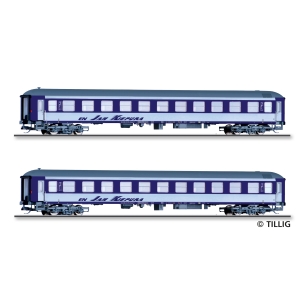 Tillig 01043 - Zestaw 2 wagonów kuszetek „EN Jan Kiepura"