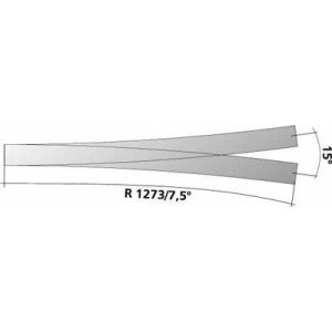 Tillig 83380 - Rozjazd łukowy symetryczny 15º