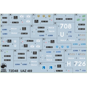 ToRo Model 72D48 - UAZ 469 w Polsce