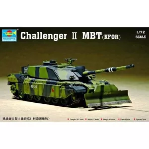 Trumpeter 07216 - Challenger II MBT (KFOR)