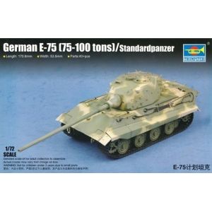 Trumpeter 07125 - German E-75 (75-100 tons)/Standardpanzer