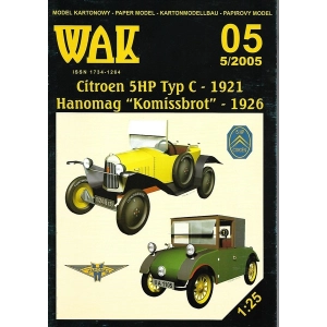 Citroen 5HP Typ C-1921 Hanomag "Komissbrot" - 1926